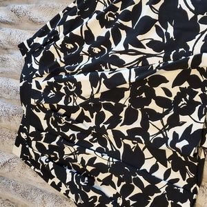 Floral Skirt with Pockets